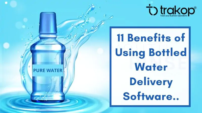 bottled water delivery software